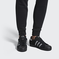Adidas Superstar Férfi Utcai Cipő - Fekete [D67582]